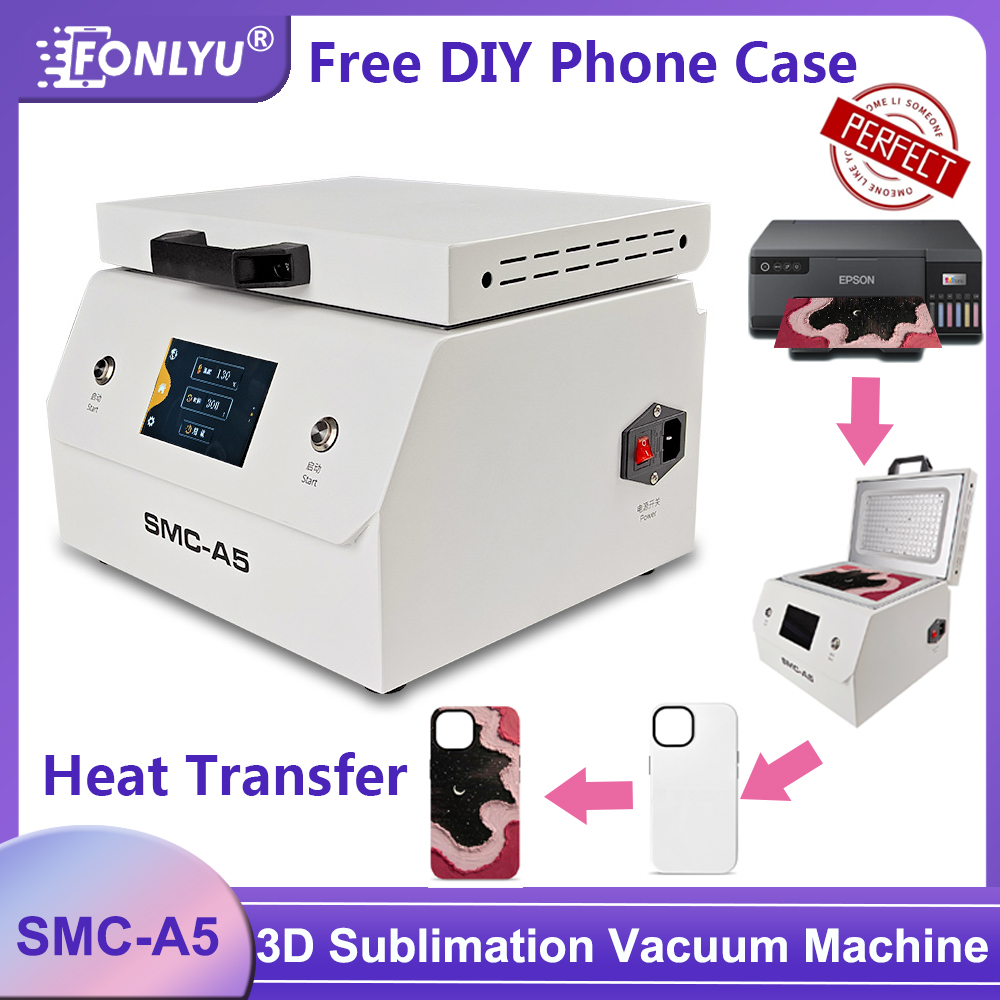 3D Printing Iphone - Fonlyu 3D-Sublimations-Vakuummaschine für iPhone 17, 16,
