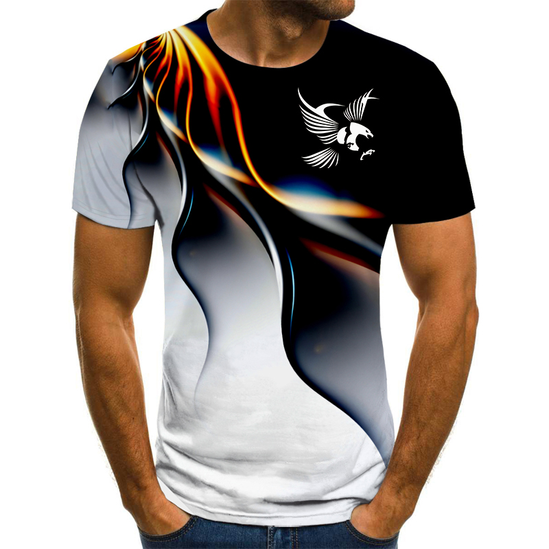 3D Printing Eagle - 2022 adler 3D Druck männer T-shirt