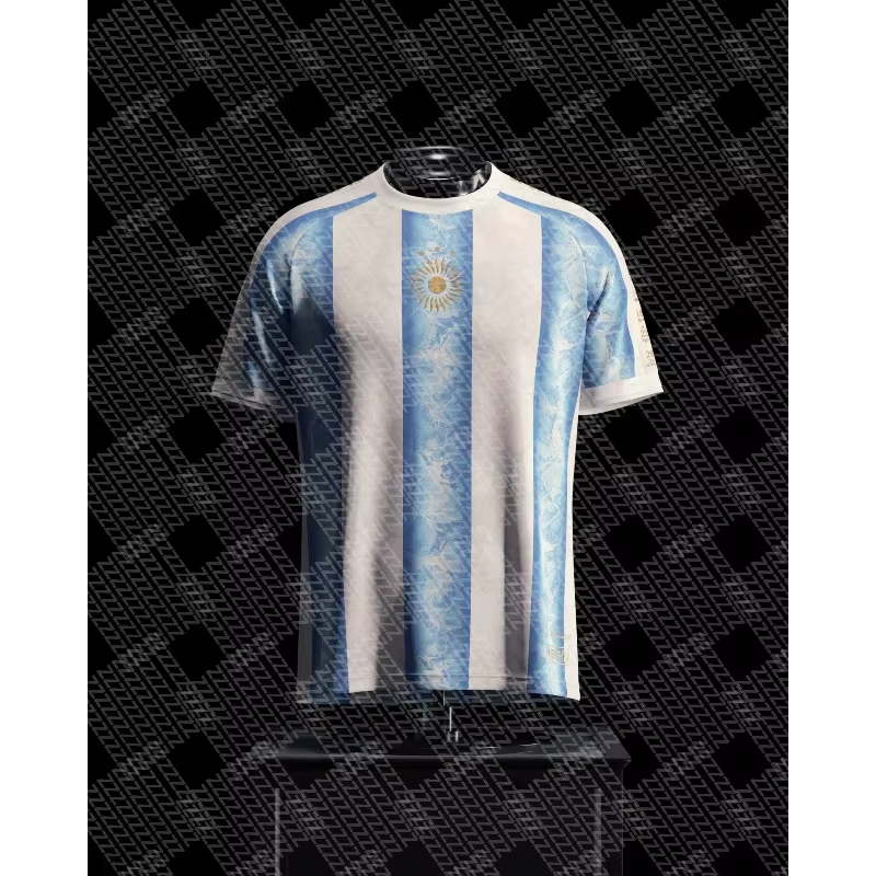 3D Printing Solo - Für Weltfußballveranstaltungen geeignet, Argentinas Kreatives Konzept-Trikot,