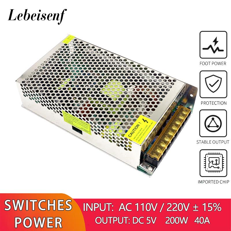 3D Printer Power Supply - 110/220V AC zu DC 5V 40A