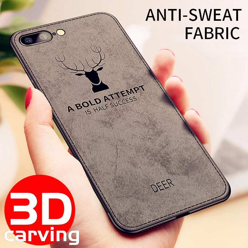 3D Printing Iphone - Deer 3D-Druck Vintage Stoffhülle für iPhone