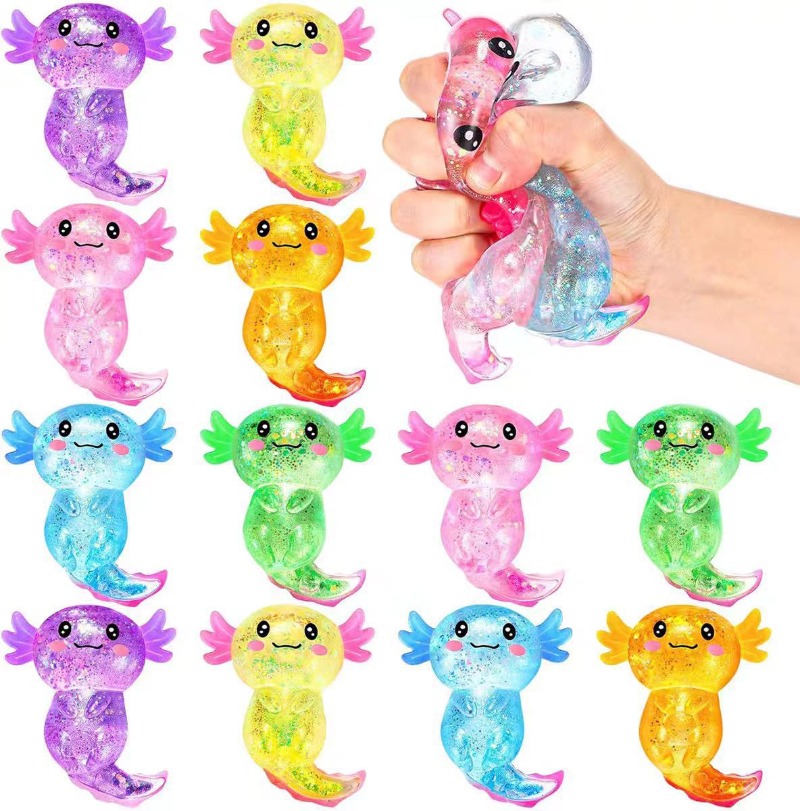 3D Printing Dragon - Neue Salamander Maltose Fidget-Spielzeuge Weicher Maltose-Schlamm