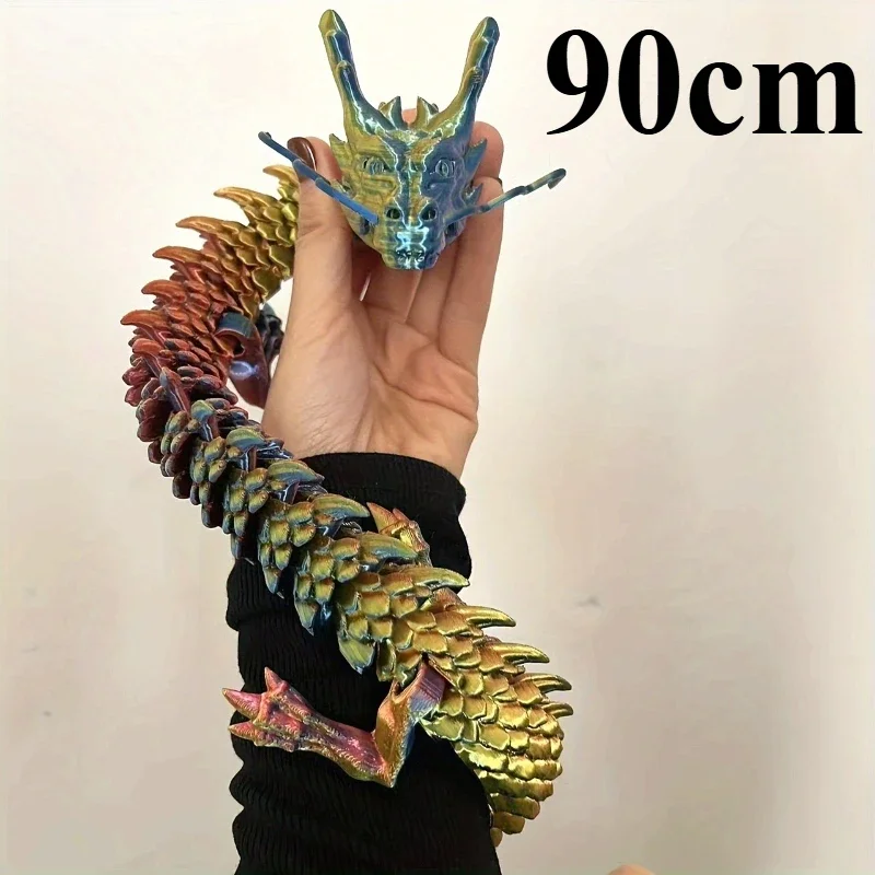 90cm 3D-Gedruckte Chinesische  – 3D Printing Dragon Bewertung und Preis