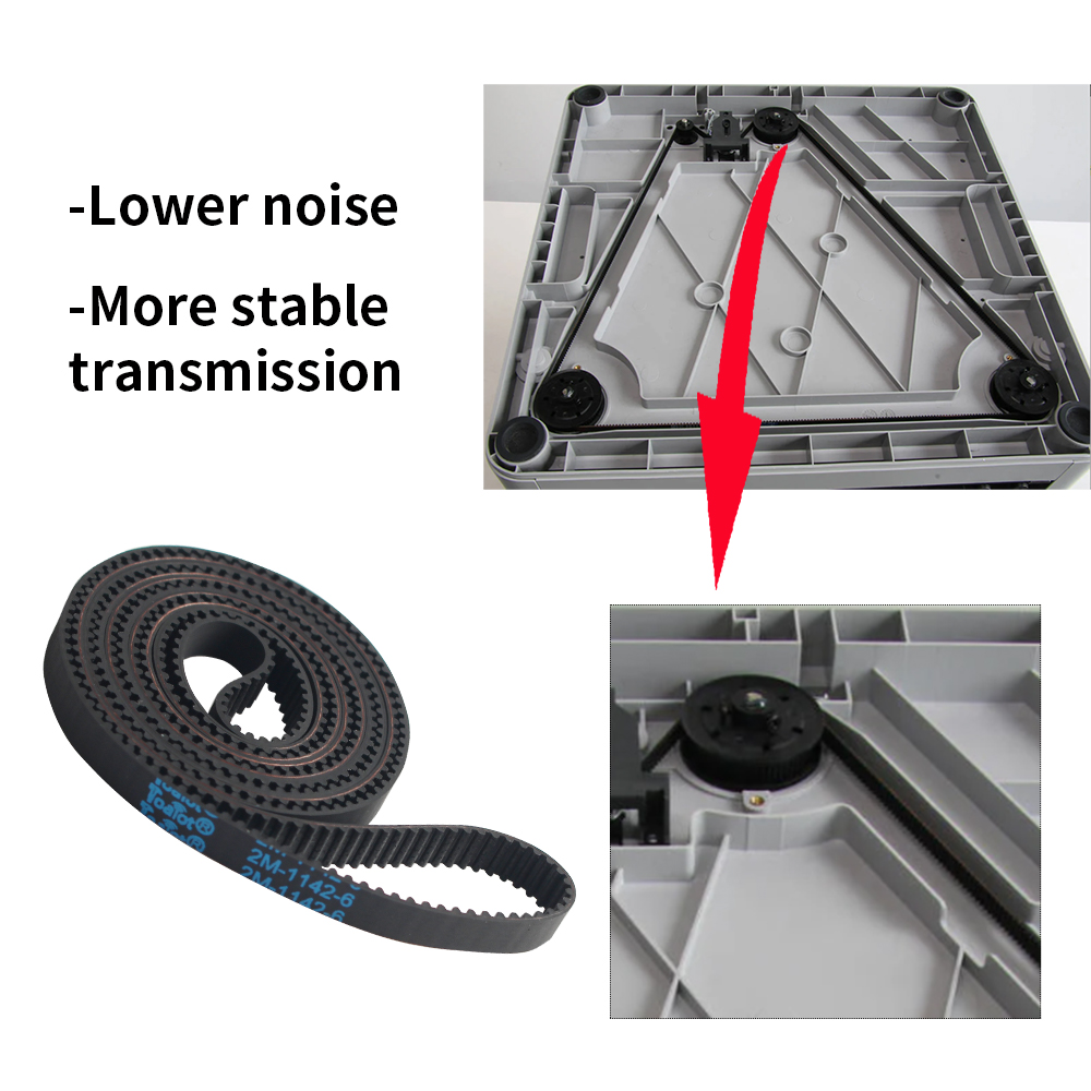Synchronriemen aus Glasfaser-G – 3D Printing X Axis Bewertung und Preis
