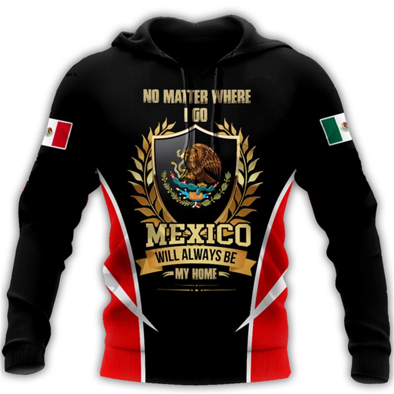 Herren Damen Mexiko Hoodie 3D- – 3D Printing Eagle Bewertung und Preis