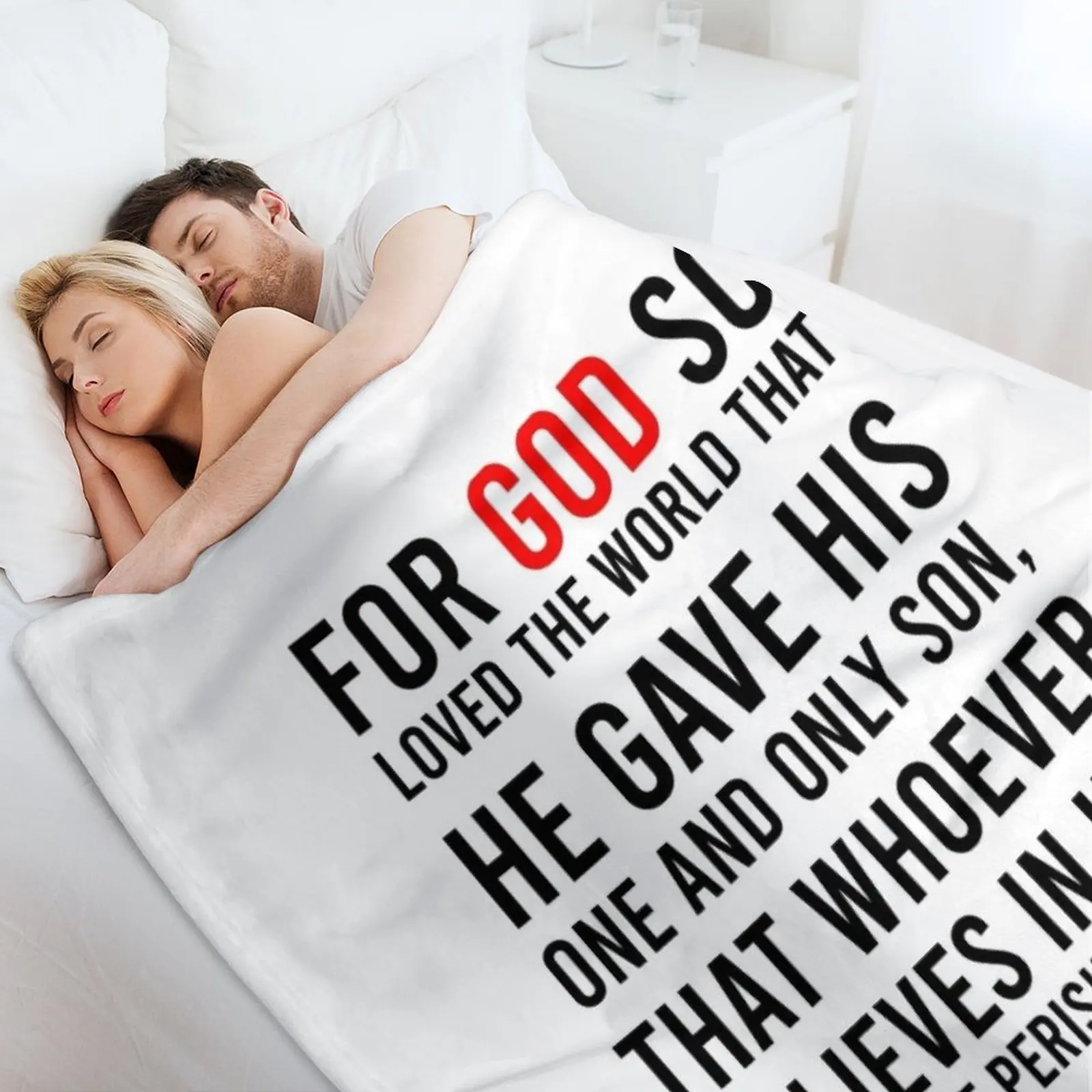 John 3:16 Bibelvers-Überwurfde – 3D Printing Verse Bewertung und Preis