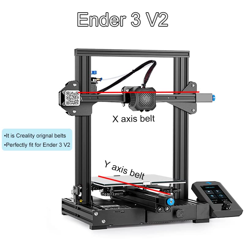Creality Ender 3 V2 Riemen XY  – 3D Printing X Axis Bewertung und Preis