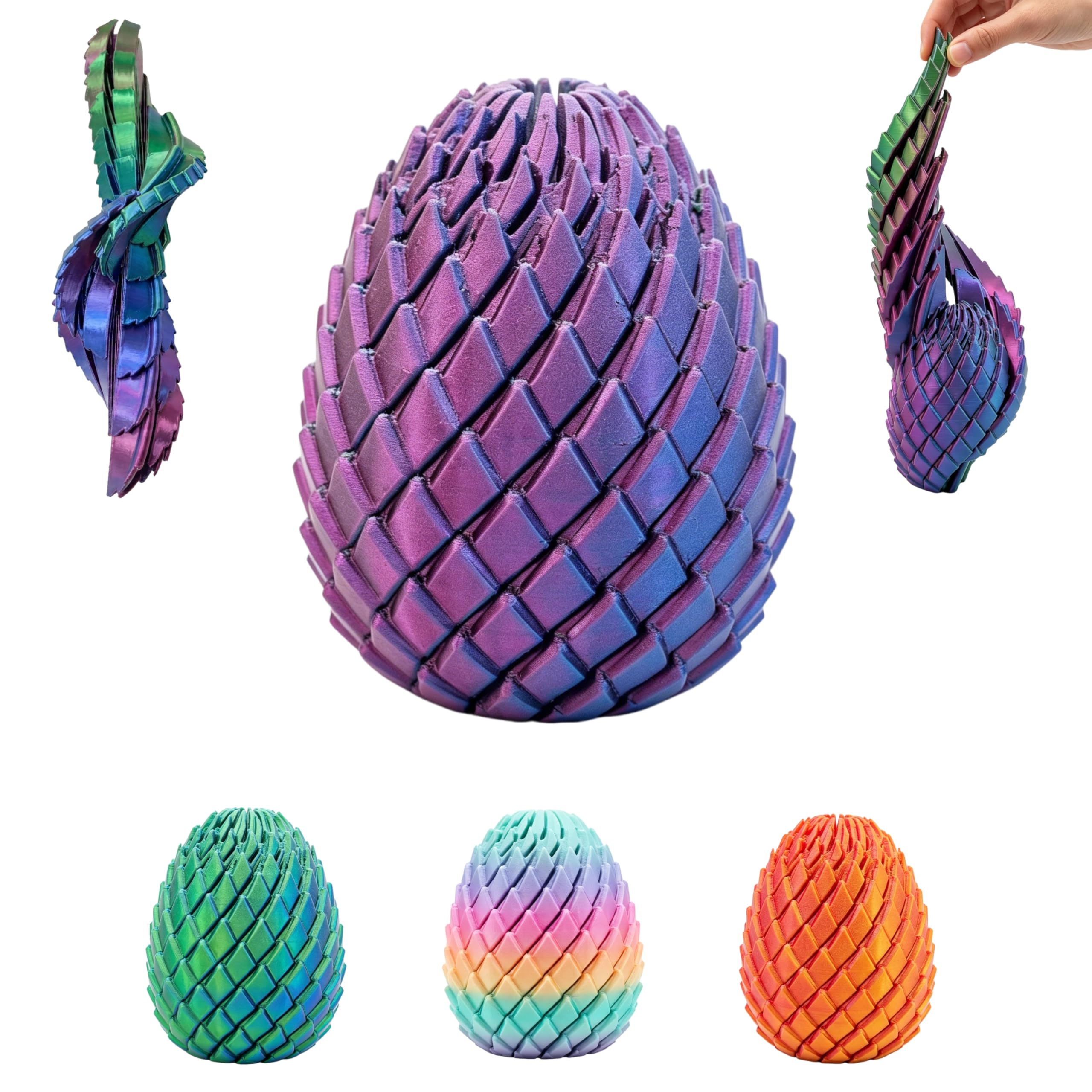3D Drachenei Gedrehte Spirale  – 3D Printing Dragon Bewertung und Preis