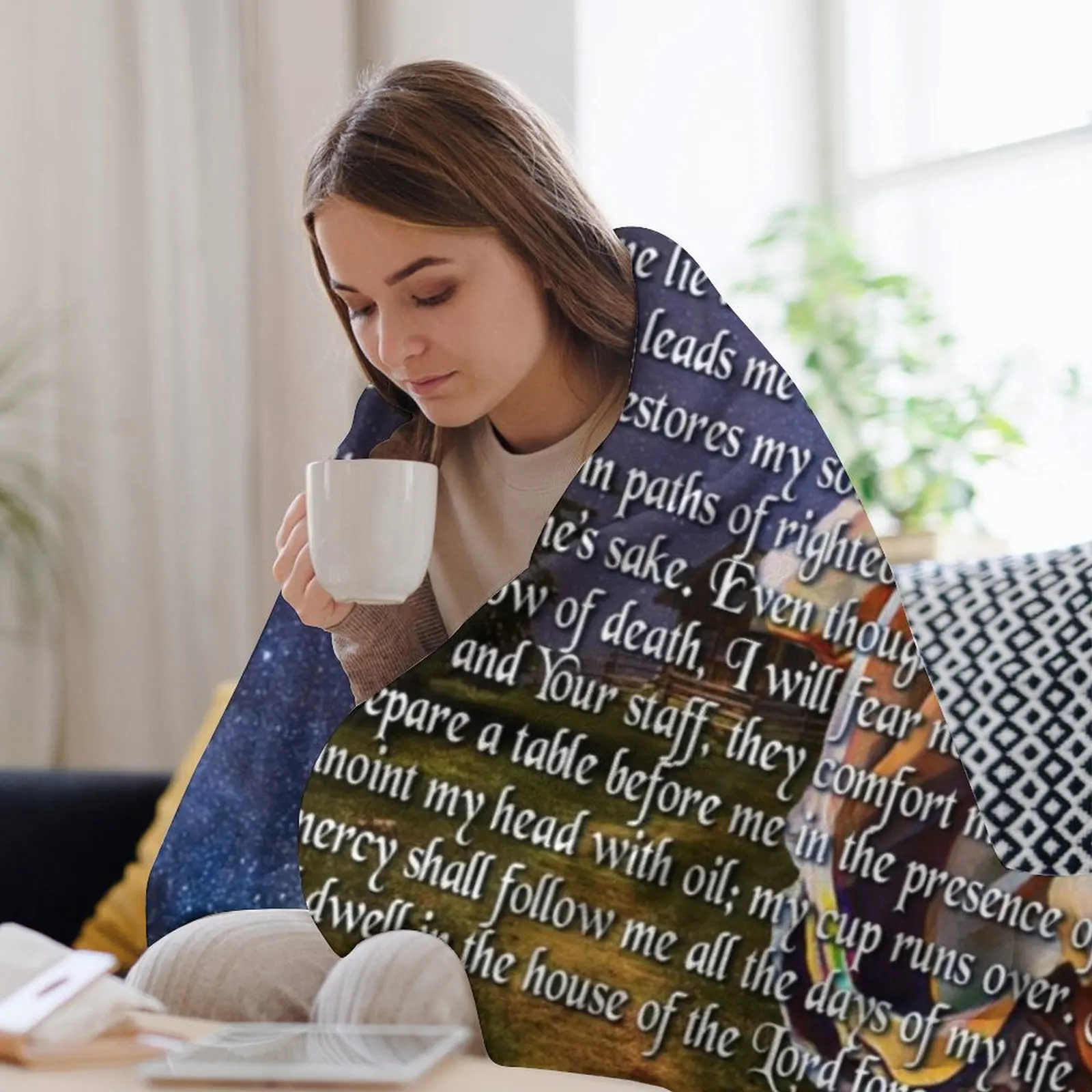 Psalm 23 Bibelvers-Überwurfdec – 3D Printing Verse Bewertung und Preis