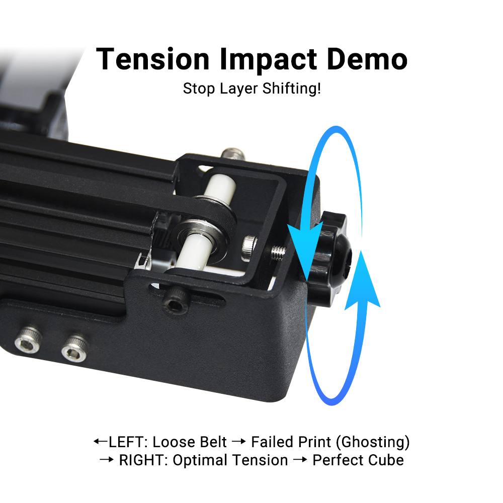 3D-Drucker Teile Riemenspanner – 3D Printing X Axis Bewertung und Preis
